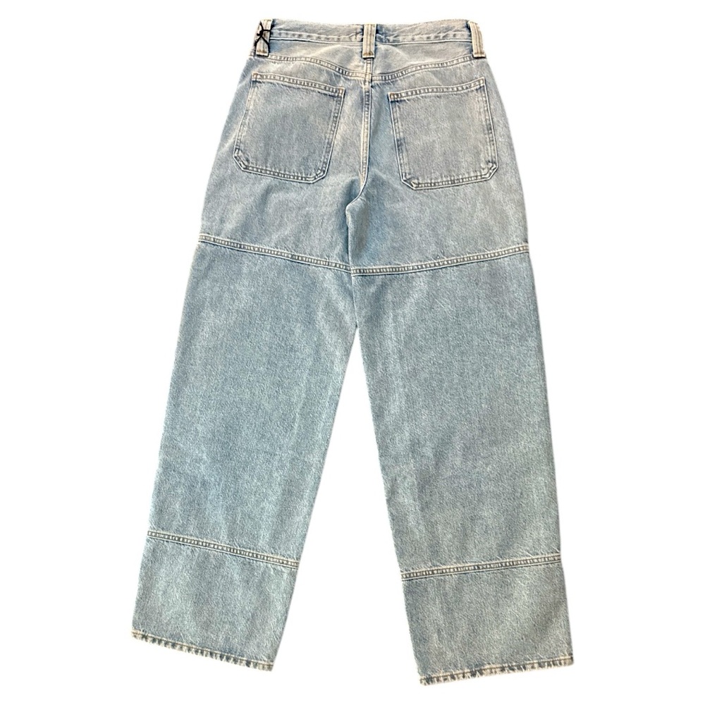 AGOLDE “Tanis” Wide Leg Utility Jean “conflict” blue NEW NWT 26 - Picture 8 of 10
